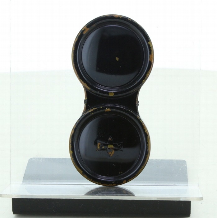 マミヤ TLR用フロントキャップ ブラック