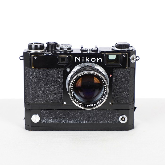 ニコン S2E+5cm/1.4+S36モータードライブ