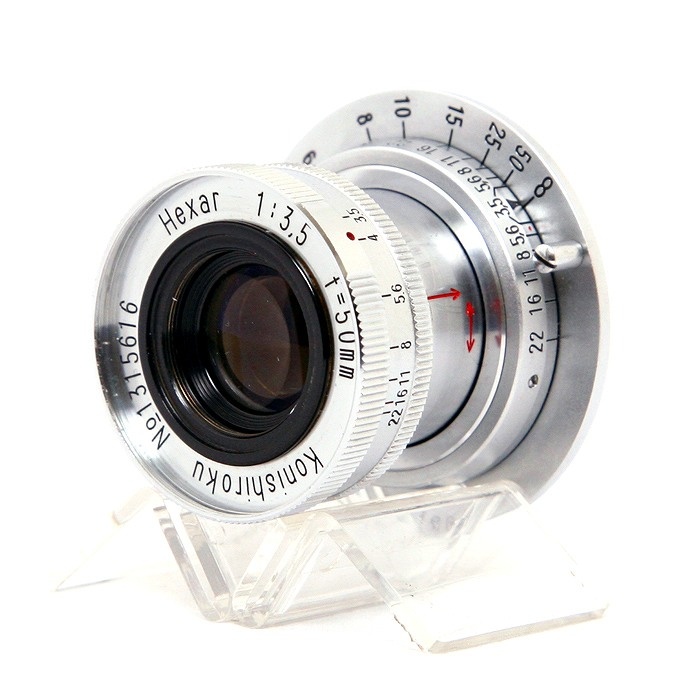 コニカ Hexar L50/3.5 沈胴(Konishiroku)