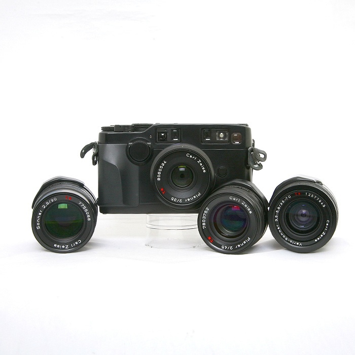 コンタックス G2 ブラツク+プラナー35/45/ゾナー90/バリオゾナー35-70