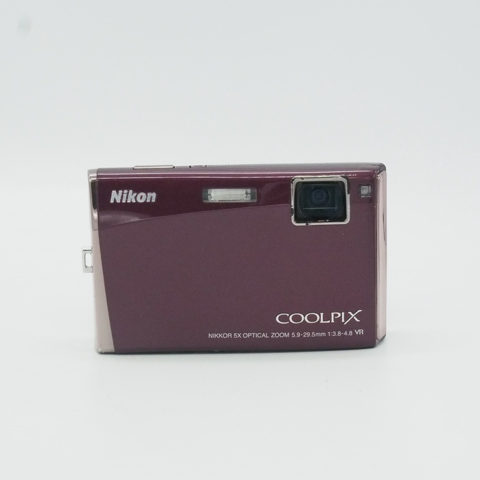 ニコン COOLPIX S60 ワインレツド