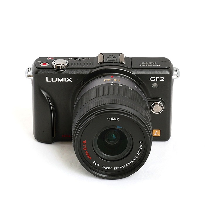 パナソニック LUMIX DMC GF2 ブラック+ G VARIO 14-42/3.5-5.6 ASPH