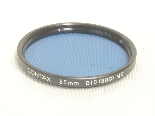 コンタックス 55mm P-filter + B10(80B)MC 2枚セット