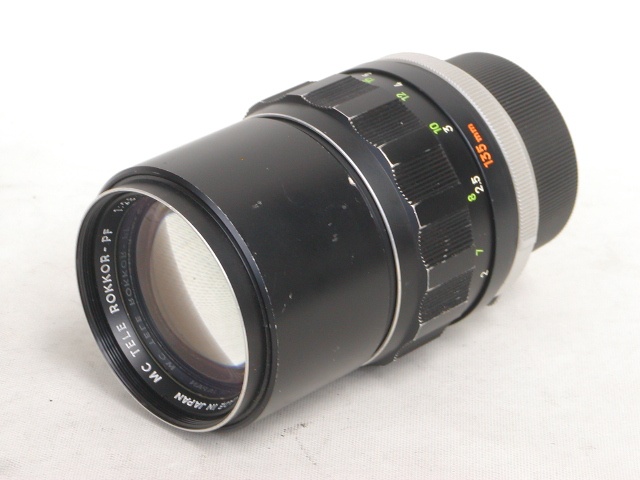 【難あり】 MC TELE ROKKOR-PF 1:2.8 f=135mm