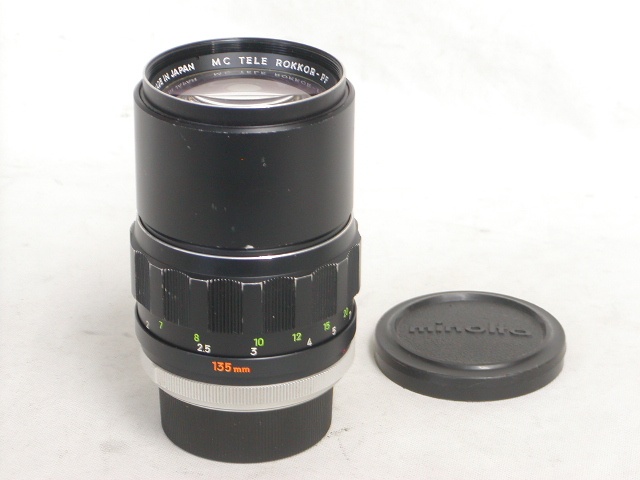 【難あり】 MC TELE ROKKOR-PF 1:2.8 f=135mm