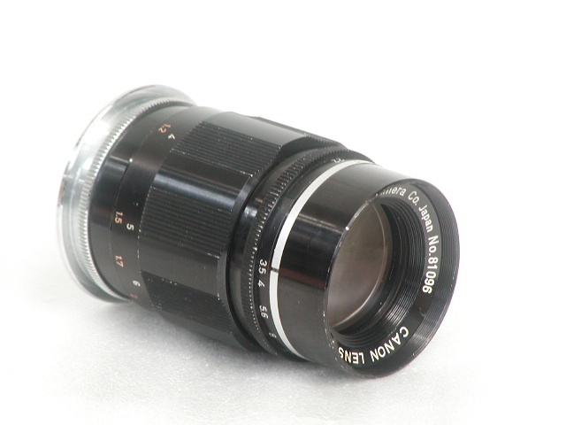 【ジャンク】 CANON LENS 100mm f:3.5 (Lマウント)