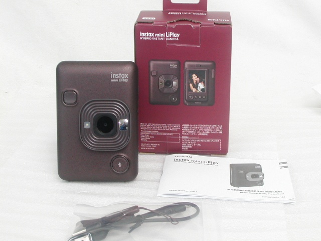 【美品】 instax mini LiPlay (BRONZE VN)