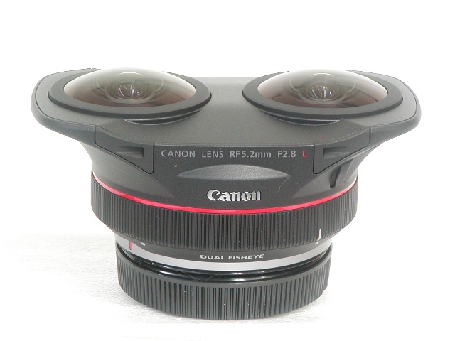 【美品】 キヤノン RF 5.2mm F2.8 L DUAL FISHEYE