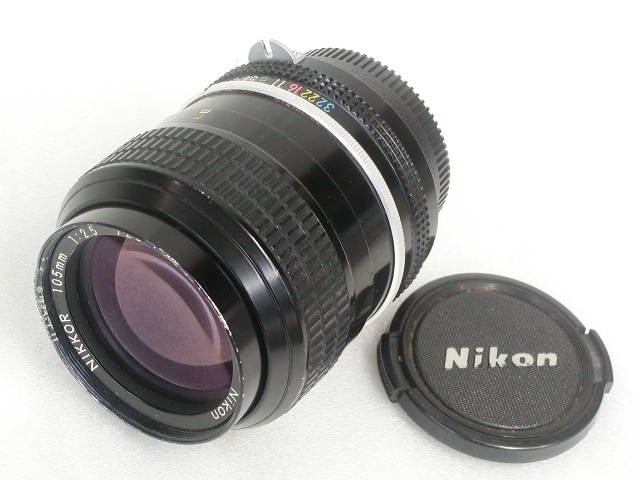 【難あり】 NEW NIKKOR 105mm 1:2.5
