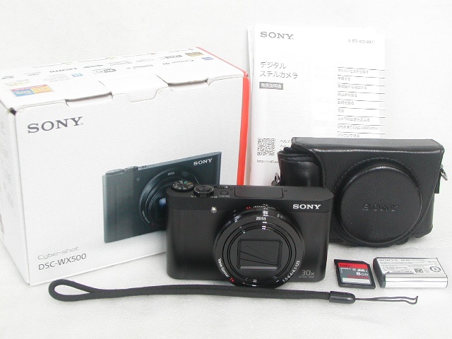 【美品】 Cyber-shot DSC-WX500