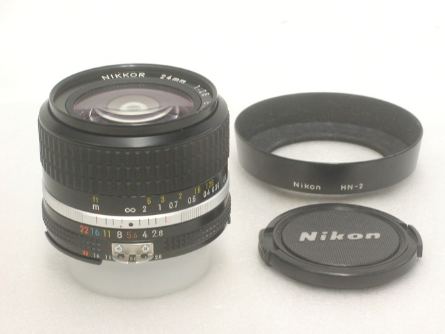 Ai-s NIKKOR 24mm 1:2.8 w/ Hood