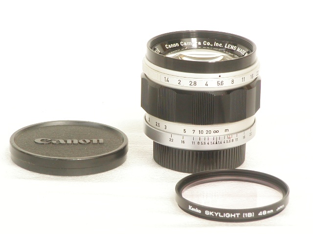 12月 【難あり】 CANON LENS 50mm 1:1.4 (L-Mount)