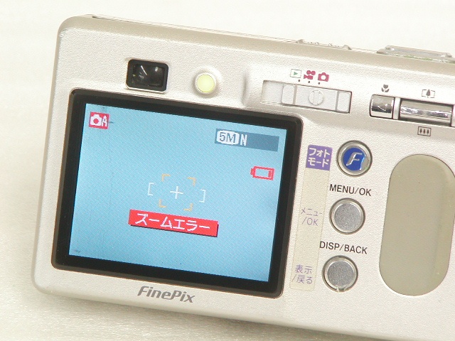 【ジャンク】 FinePix F455 (f=6.3-21.6mm)