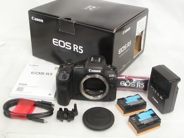 EOS R5 Body w/ 予備バッテリー