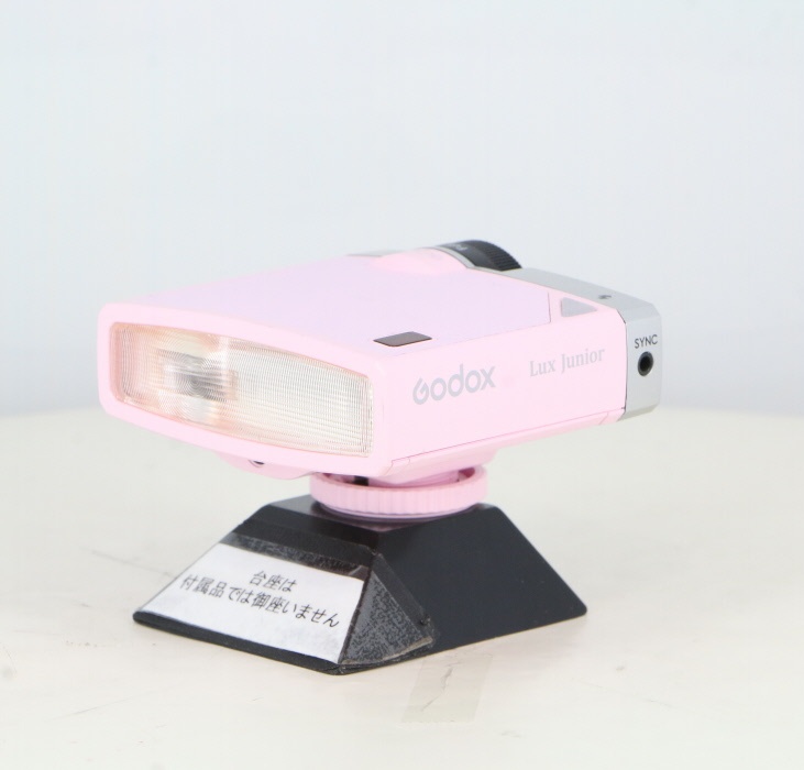 GODOX LuxJunior レトロカメラフラッシュ ピンク