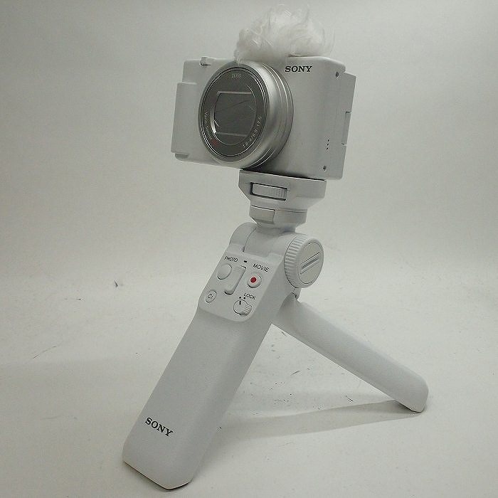 ソニー VLOGCAM ZV-1II シューティンググリップキット ホワイト