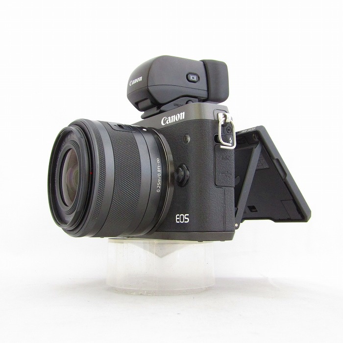 キヤノン EOS M6+EF-M15-45 IS STM+EVF-DC1