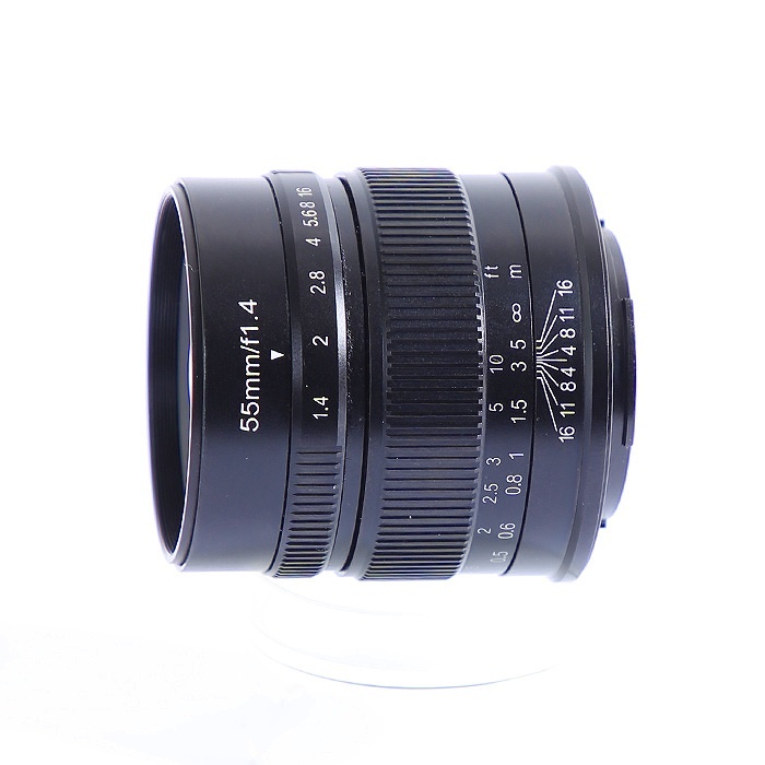 七工匠 7ARTISANS 55/F1.4 BK フジX