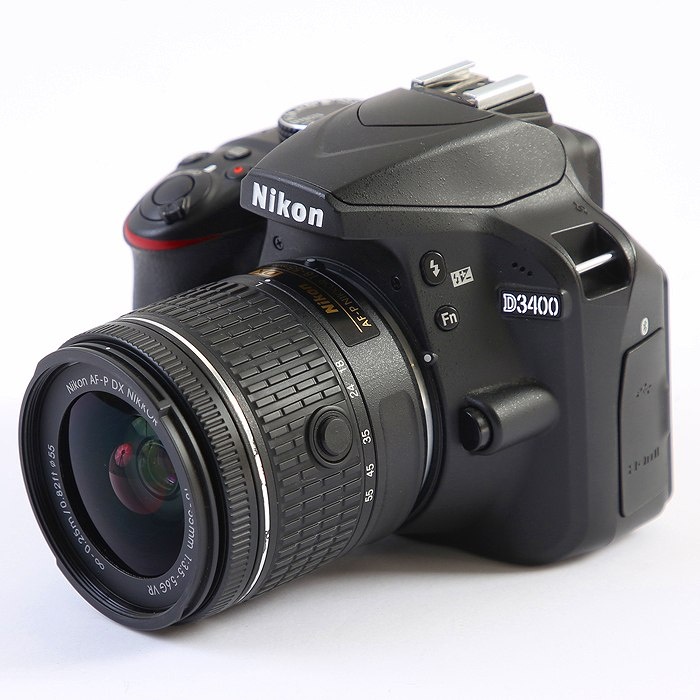 ニコン D3400 18-55VR レンズキツト ブラツク