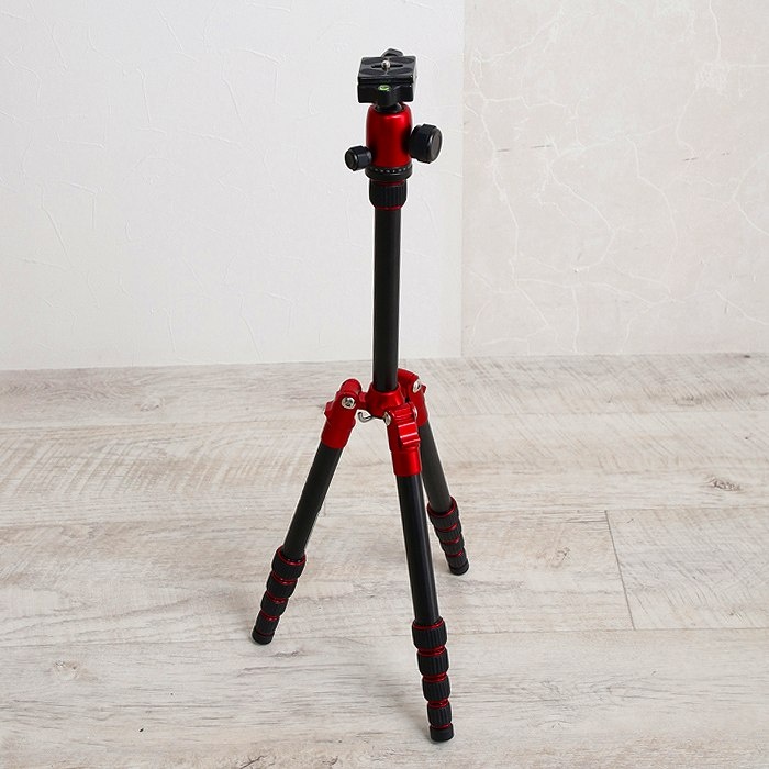 マンフロット 三脚 Manfrotto Element レッド
