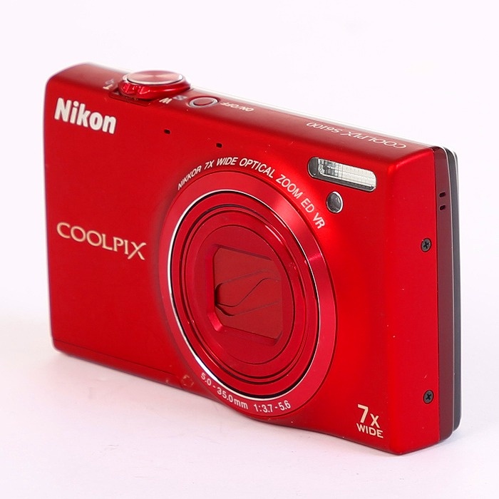 ニコン COOLPIX S6100 レツド