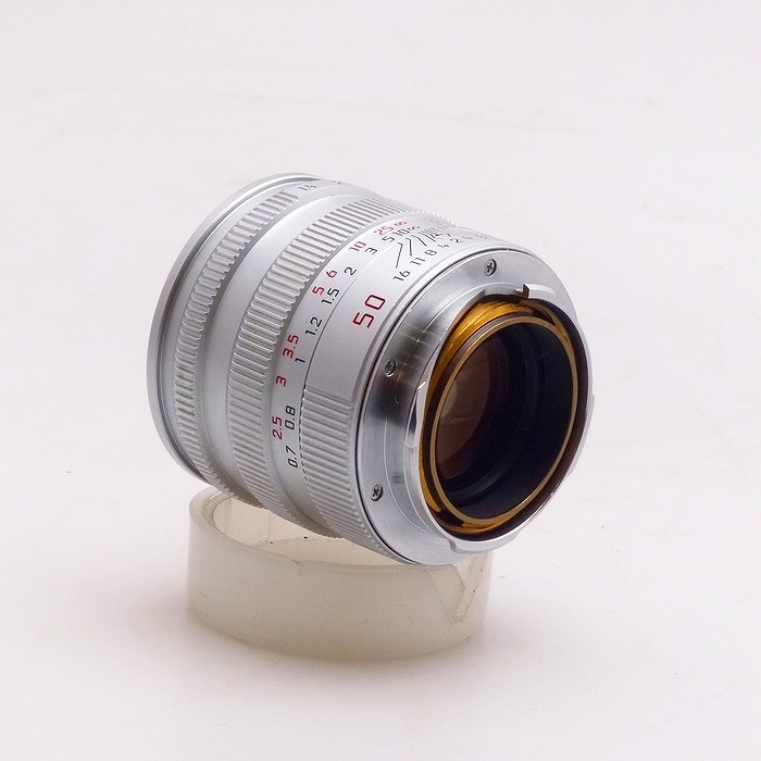 ライカ Summilux-M 50/F1.4 E46 フード組込 シルバー