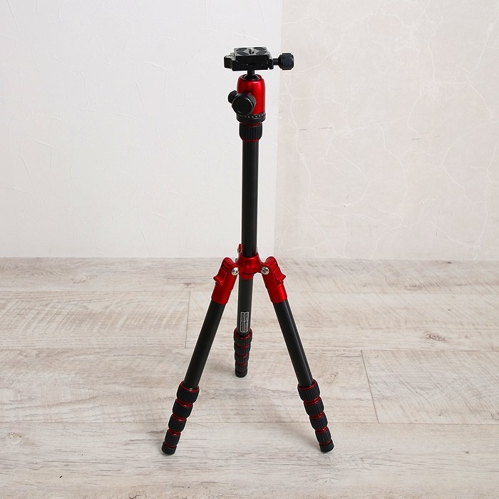 マンフロット 三脚 Manfrotto Element レッド