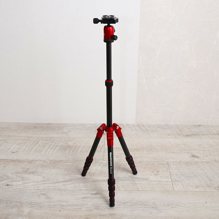マンフロット 三脚 Manfrotto Element レッド