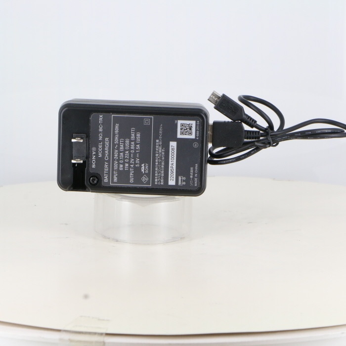 ソニー BC-TRX バツテリーチヤージヤー