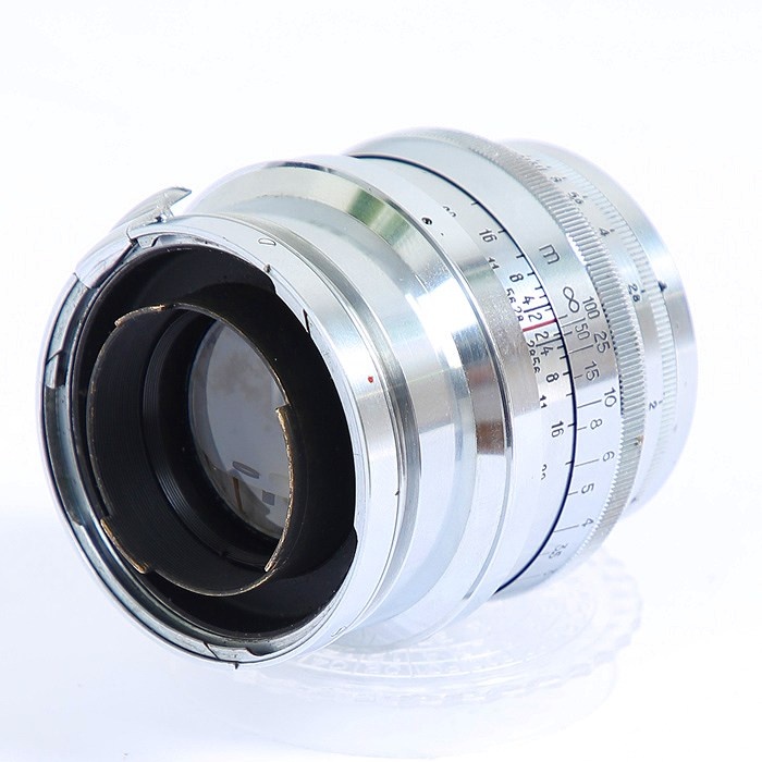 ツアイス ZEISS イエナ ゾナー T 8.5cm/2 アルミ鏡筒
