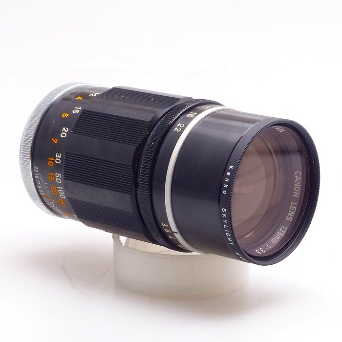 キヤノン L 135/F3.5 黒鏡筒