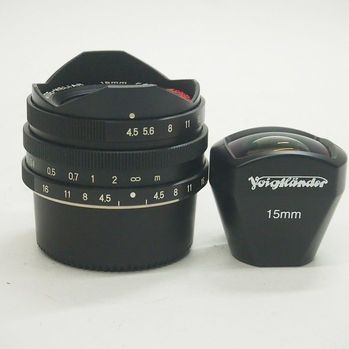 フォクトレンダー スーパーワイドヘリアー 15/4.5(L39)+ビューファインダー ブラック