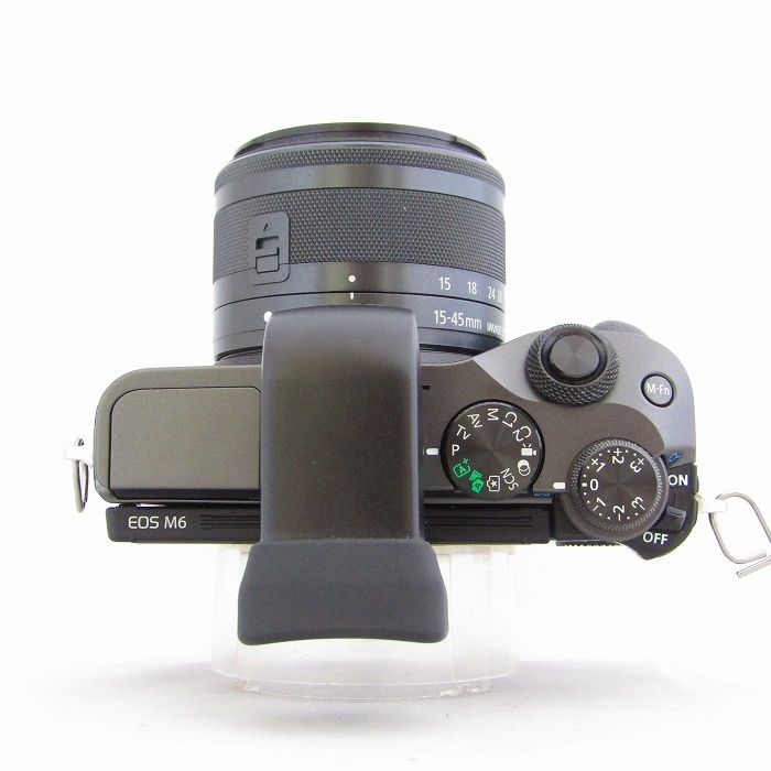 キヤノン EOS M6+EF-M15-45 IS STM+EVF-DC1