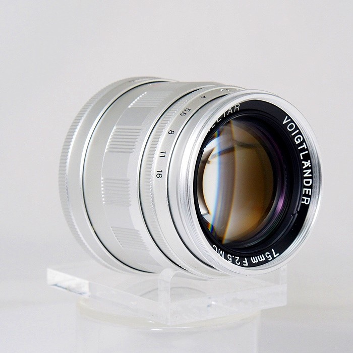 フォクトレンダー カラーヘリアー 75/2.5 SL(L39)