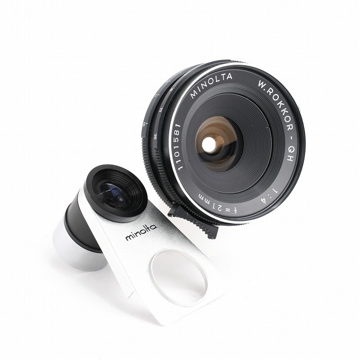 ミノルタ W.ROKKOR-QH 21/4 + ファインダー