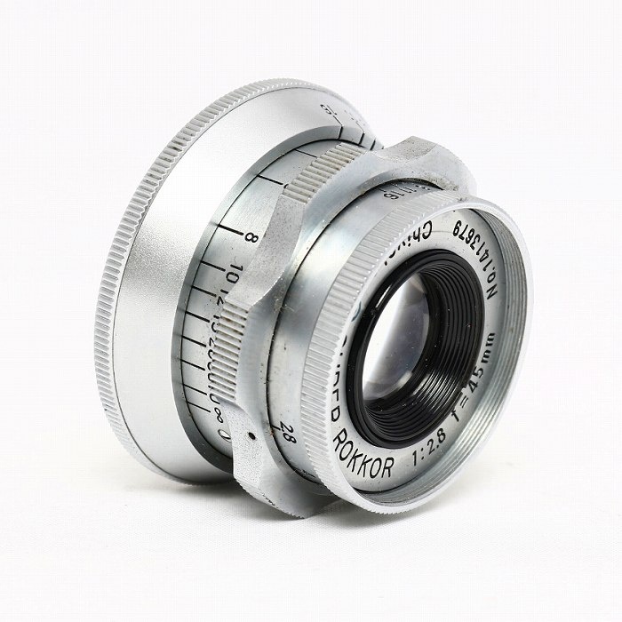 ミノルタ SUPER ROKKOR 45/2.8 後期 (L39)