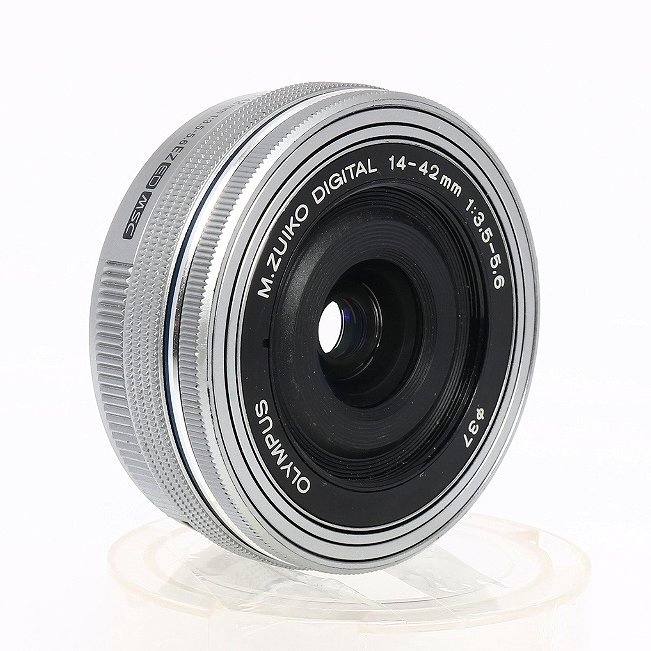 オリンパス M.ZUIKO DIGITAL ED 14-42/3.5-5.6 EZ シルバー
