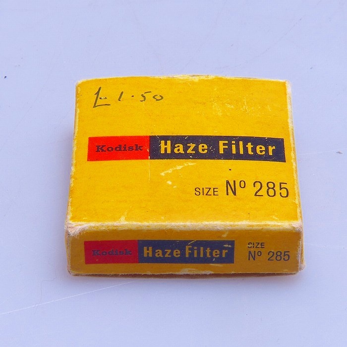 コダック Kodisk Haze Filter 28.5mm径 カブセ