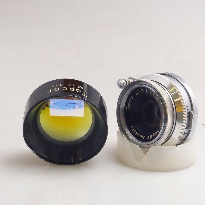 TOPCON TOPCOR 3.5cm/2.8 (L39) 3.5cm/5cm兼用ファインダー付き