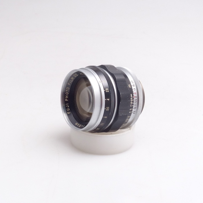 フジフイルム Fujinon L 50/F2 メートル表記 L39