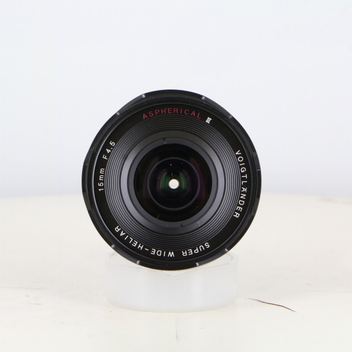 フォクトレンダー スーパーワイドヘリアー 15/F4.5III VM BK