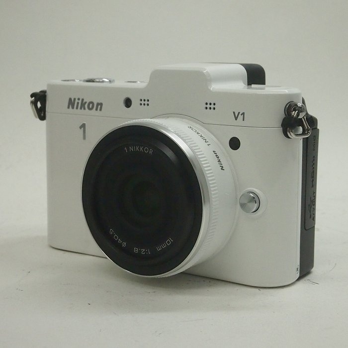 ニコン ニコン1 V1 薄型レンズ(10/2.8) キット ホワイト