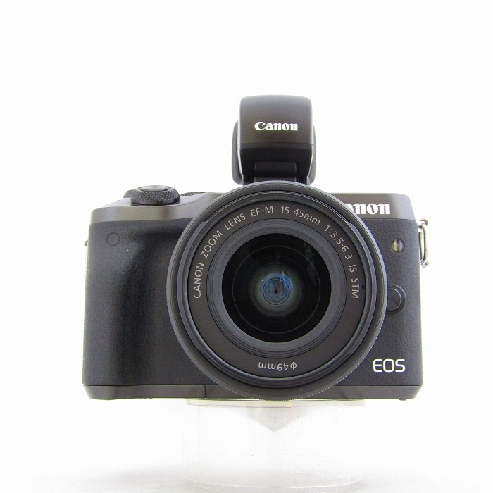 キヤノン EOS M6+EF-M15-45 IS STM+EVF-DC1