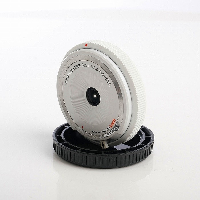 オリンパス ボディキャップレンズ 9mm/8(BCL-0980) ホワイト