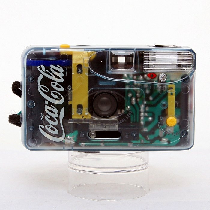 ソノタ Vivitar スケルトンカメラ (コカ・コーラ― ノベルティ品)