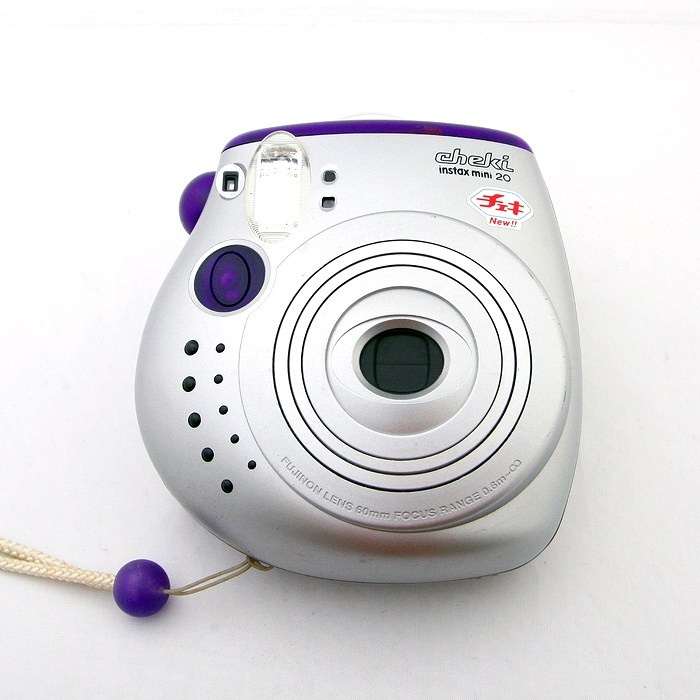 フジフイルム フジ INSTAX MINI 20 チエキ パープル