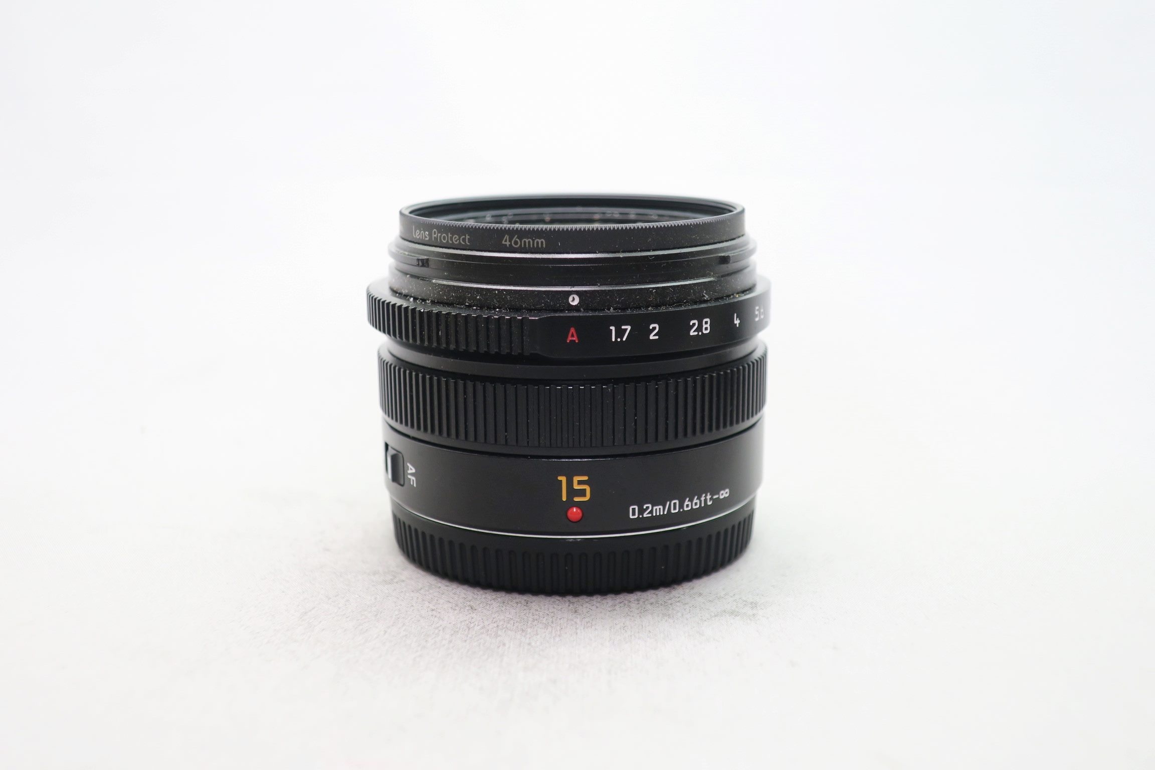 パナソニック LEICA DG ズミルックス 15/1.7 ASPH H-015