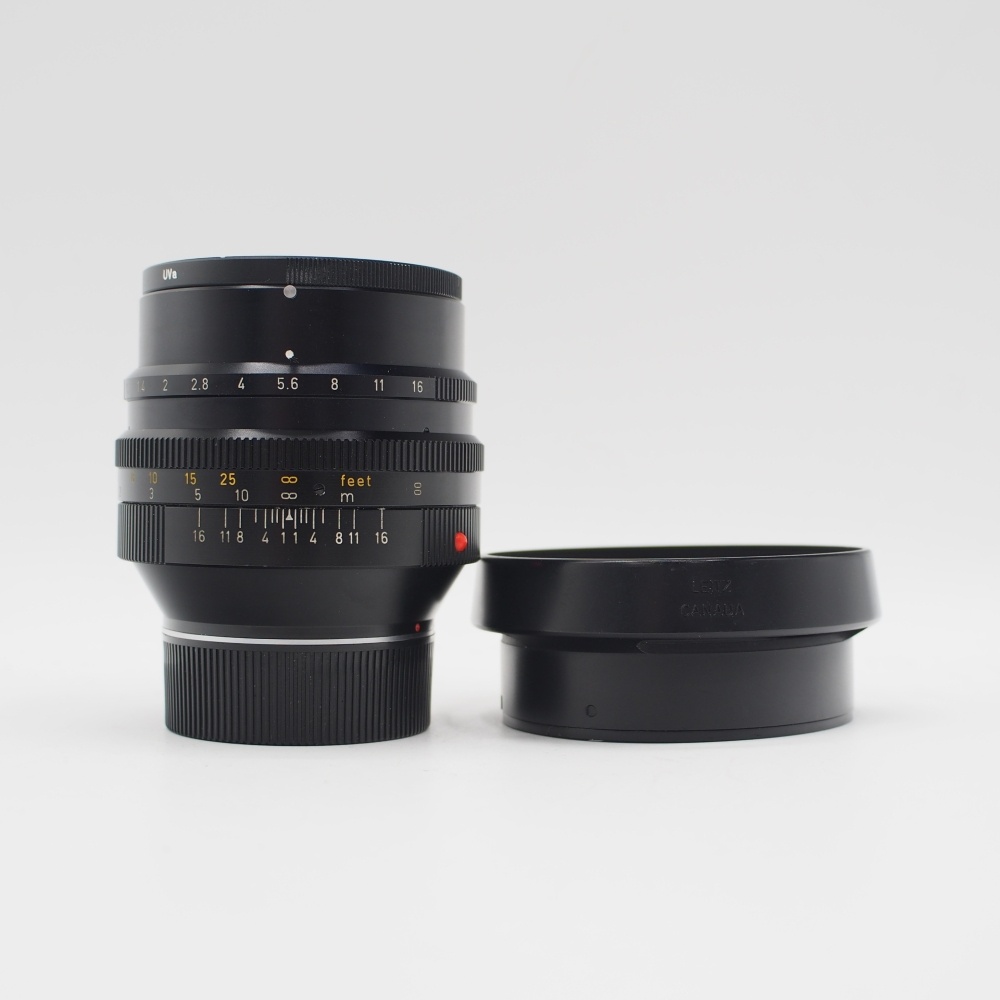 ライカ ノクチルックスM 50mm F1.0 カナダ (E58)フイルター付【中古管理番号:T0286】