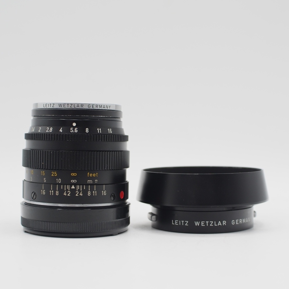 ライカ ズミルックスM 50mm F1.4 ブラック(E43【中古管理番号:T0287】