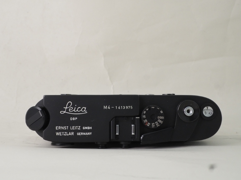 ライカ M4 50周年 ブラッククローム ボディ 053-1【中古管理番号:B1860】